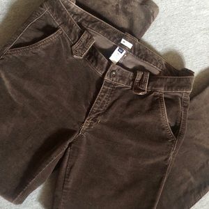 Womens Velveteen Pants. Size 6 Stretch